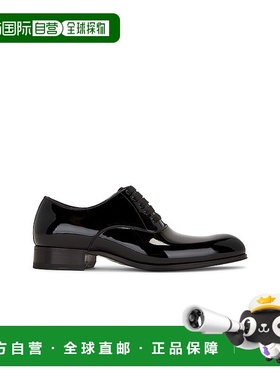 1h可退 香港直邮Tom Ford 汤姆 福特 男士 漆皮绑带德比鞋 J1035L