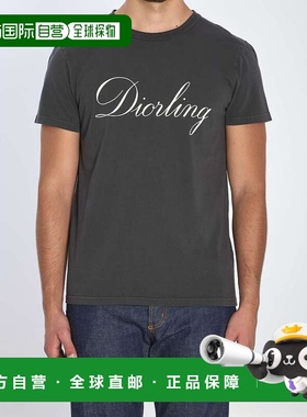 1h可退 香港直邮dior 迪奥 桀傲 男士 Diorling T恤 543J668D0817