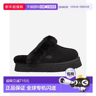 1h可退 香港直邮Ugg 男士 Disquette 女士黑色运动鞋 1122550BLKB