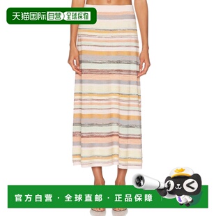 中长半身裙 香港直邮ZIMMERMANN Moulin Luna 8945SS261 女士