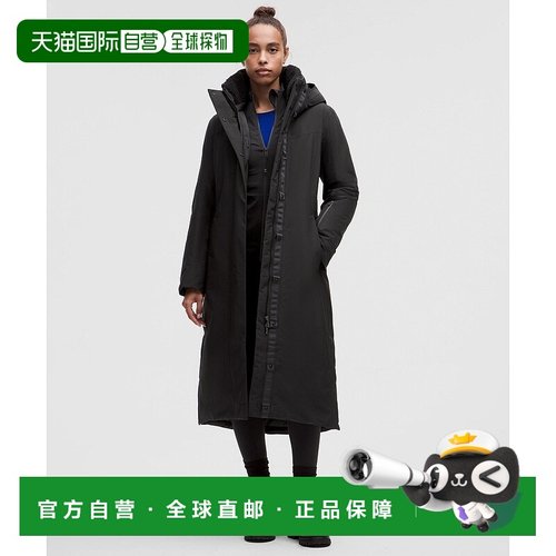 自营1h可退 欧洲直邮LULULEMON露露乐檬 600蓬松度羽绒长款Snow W