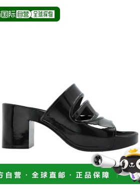 香港直邮Diesel 'SA-BONNIE' 高跟拖鞋 Y03536P8431