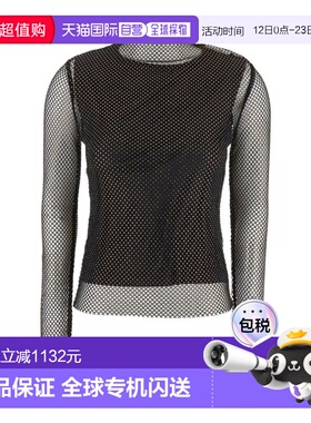 1h可退 香港直邮Sportmax 斯宝麦斯 女士 CLOTHING 黑色毛线衫 22