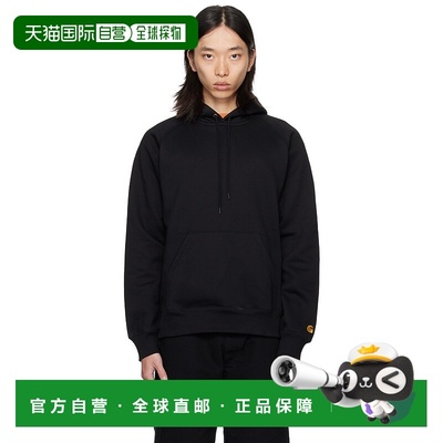 1h可退 香港直邮CARHARTT WIP 男士 黑色 Chase 连帽衫 I033661