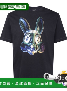 1h可退 香港直邮Paul Smith 保罗 史密斯 男士 SS 兔毛T恤 M2R965