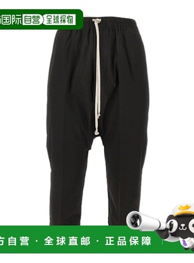 香港直邮Rick Owens 抽绳卫裤休闲裤 RU01F2381P