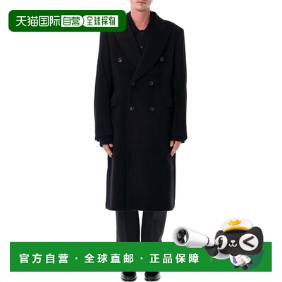 香港直邮Our Legacy 男士 黑色鲸鱼大衣 M4201WBBLACK男装