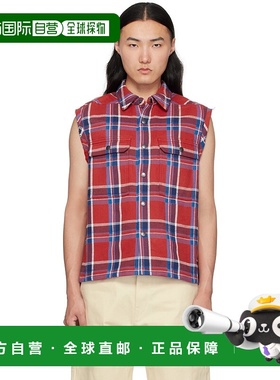 1h可退 香港直邮rick owens 瑞克 欧文斯 DRKSHDW 男士 红色 & 海