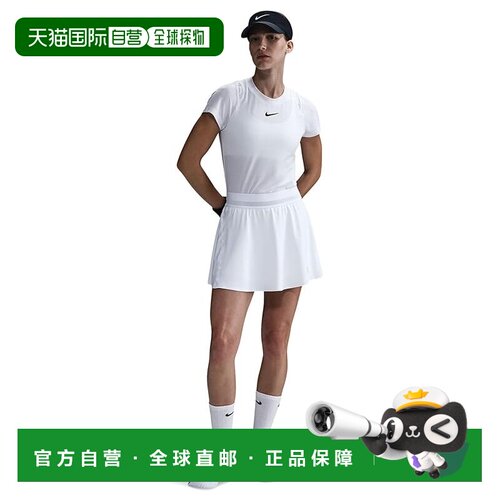 1h可退 香港直邮Nike 耐克 女士 Court Advantage 汗速排短款网球
