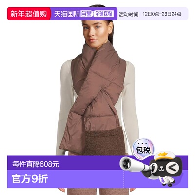 1h可退 香港直邮Ugg 女士 All Weather Fluff 轻便围巾  舒适时尚