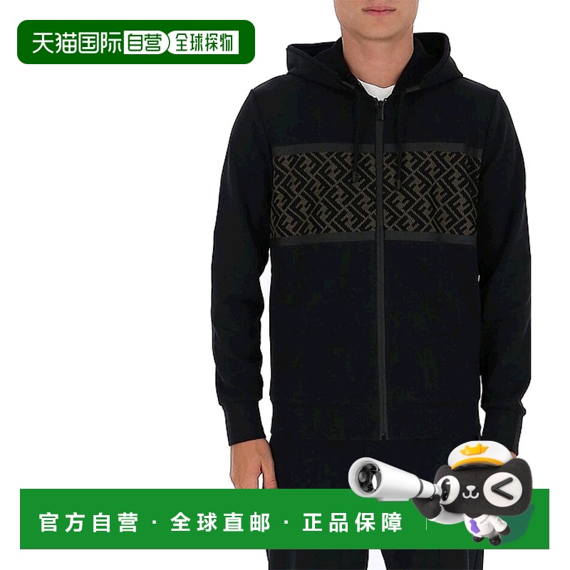 香港直邮Fendi 抽绳兜帽休闲夹克 FAF533AD3D