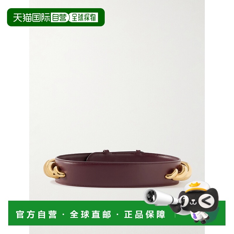 香港直邮alaia 女士 精饰皮革腰带 AA1C2002I170 red红色 舒适时