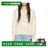 香港直邮Isabel 22PPU068322P042I长袖 Marant 徽标系带毛衣