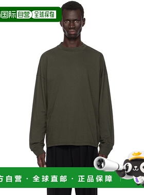 香港直邮The Row 男士 卡其色 Drago T 恤 288K291针织