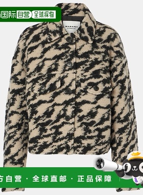 1h可退 香港直邮Isabel Marant Étoile 女士 Ferida 印花羊毛混纺