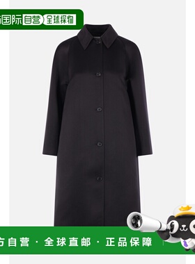 香港直邮The Row 女士 Ema 单排扣真丝大衣 8015W4263