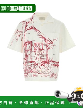 香港直邮Prada 普拉达 男士 UCS414SUMO184F F0011 衬衫 UCS414SU