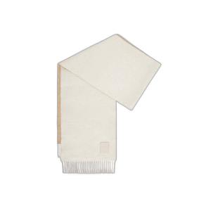 1h可退 香港直邮Loewe 羊毛羊绒流苏围巾 F811251X06罗意威高级感