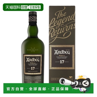 欧洲直邮l Ardbeg 17 Years The Legend Returns + GB 阿贝 17 年