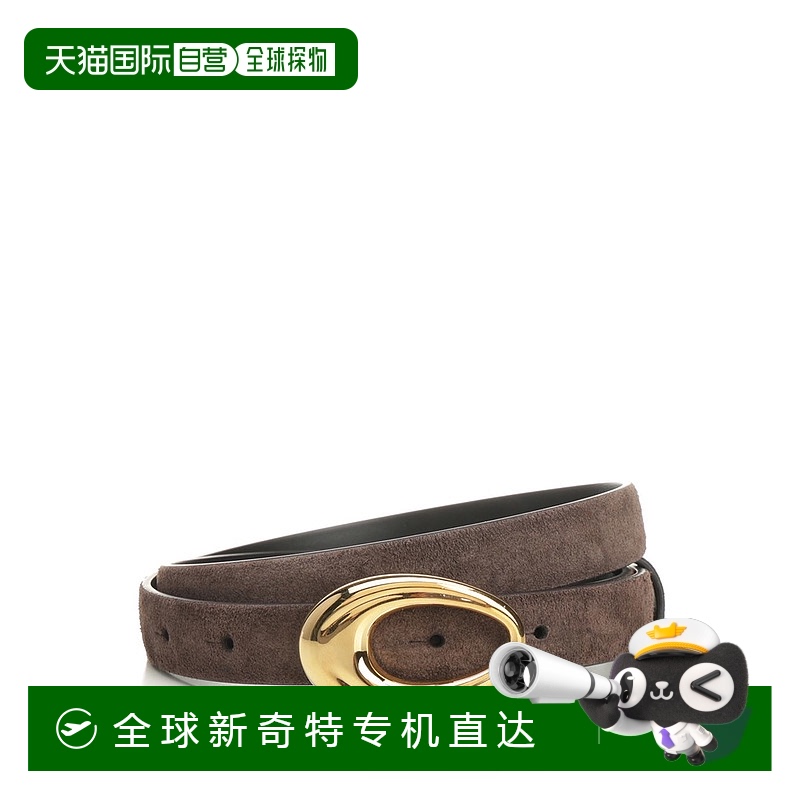 1h可退 香港直邮KHAITE 女士 Olivia 绒面革皮带 10088726腰带