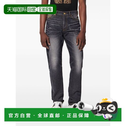 1h可退 香港直邮VERSACE 男士牛仔裤 10194621A151971D810 AW2025
