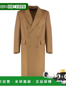 1h可退 香港直邮Tom Ford 双排扣大衣 CLUP08WHS22