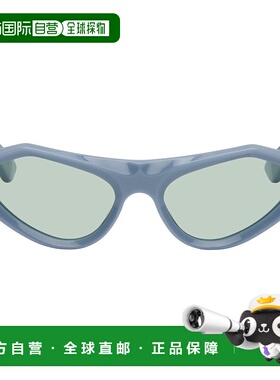 1h可退 香港直邮Marni 玛尼 男士 蓝色 Tikbarri 太阳镜 O4HBlue