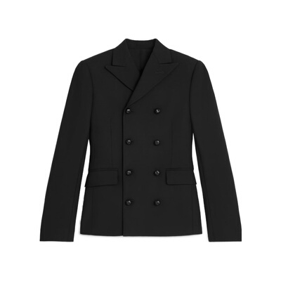 香港直邮Celine 双排扣西装外套 RV19A1249.长袖休闲风