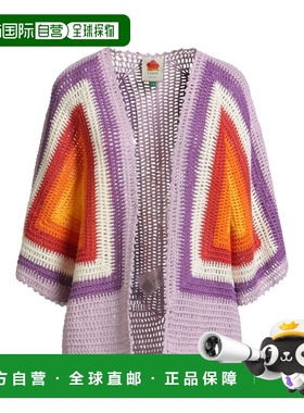1h可退 香港直邮FARM RIO 女士 针织开衫 purple紫色 舒适时尚