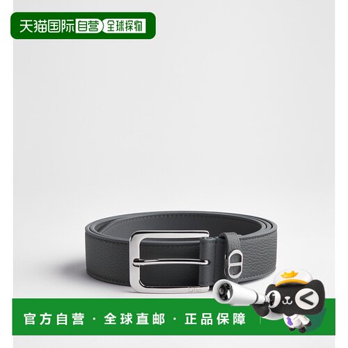欧洲直邮DIOR 男士腰带 4561PLIDC08G AW2026 黑色 