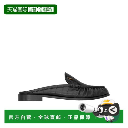 1h可退 香港直邮Saint Laurent 露跟乐福鞋 8613360WXAF一脚蹬