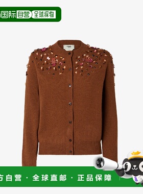 1h可退 欧洲直邮FENDI 芬迪 26春夏 FZE543AUZWF1T6K 女士 针织衫