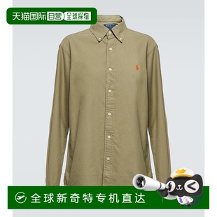 Polo Ralph 棉质牛津衬衫 香港直邮Polo 男士 拉夫 Lauren 劳伦