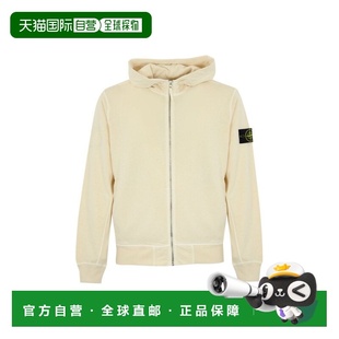 1h可退 香港直邮Stone Island 石头岛 男士 標誌貼片連帽拉鍊夾克