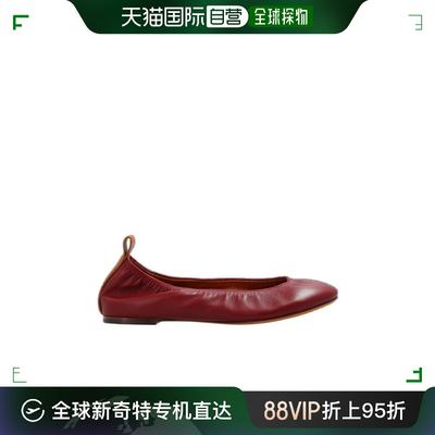 香港直邮Lanvin 圆头芭蕾舞鞋 FWBAMB02NAPA