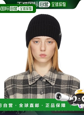 香港直邮GOLDEN GOOSE 女士 星星贴片帽子 GUP01035P000601羊毛