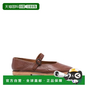 1h可退 香港直邮Hereu 女士 BRAVA 皮质芭蕾舞鞋 BRASSWFA25CHEST