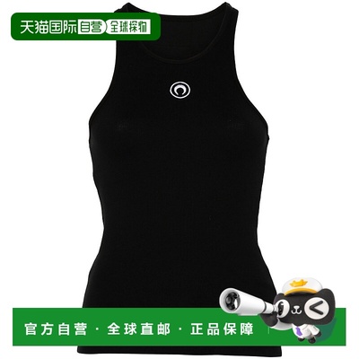 欧洲直邮MARINE SERRE 女士背心吊带WTT014ACJER0011BK99