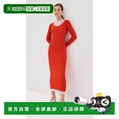 香港直邮Jil 女士 Sander 1h可退 吉尔 桑达 水手领长袖 连衣裙