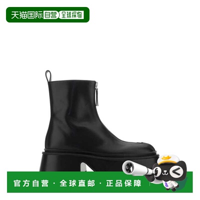 1h可退 香港直邮Jil Sander 吉尔 桑达 女士 黑色 Wedge Platform