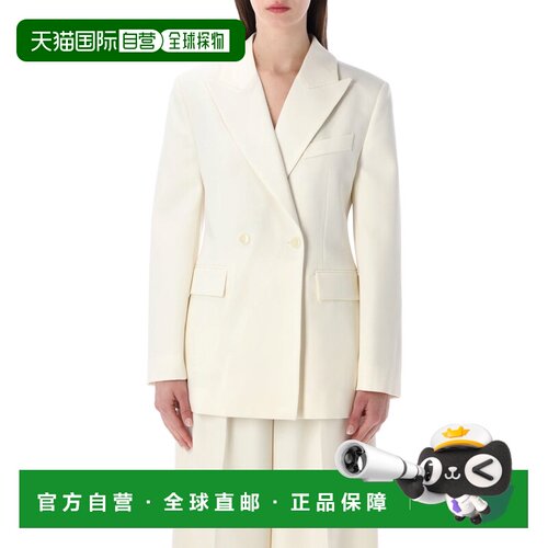 香港直邮ANINE BING 女士 TIPHAINE 西装外套 A0112170WHT02ECRU