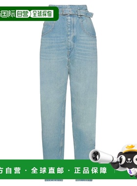 香港直邮ISABEL MARANT 女士 牛仔长裤 blue蓝色 舒适时尚