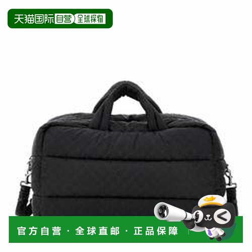 香港直邮GUCCI 男士旅行包 854782FAFG31053 SS2026 黑色 双提手