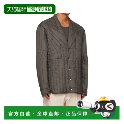 1h可退 香港直邮RICK OWENS 男士外套 RU02E1755NPT178 AW2025 灰