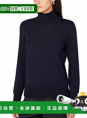 自营欧洲直邮APC Sybille 高领毛衣羊毛正品流行穿搭休闲保暖高级
