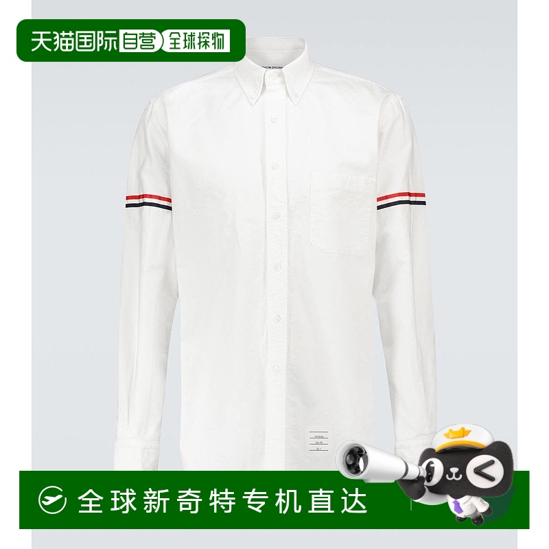 香港直邮Thom Browne 汤姆 布朗 男士 armband 罗缎衬衫 001202