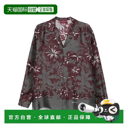 香港直邮Gucci Disco bowling shirt 826866Z7ARA