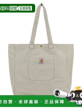 1h可退 香港直邮CARHARTT WIP 男士 Bayfield 灰色牛仔布手提包 I