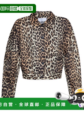 香港直邮Ganni 长袖休闲夹克 W0470休闲时尚百搭舒适流行穿搭