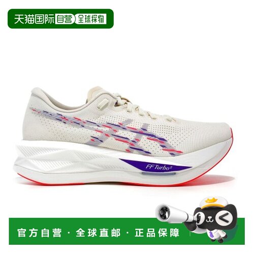自营欧洲直邮ASICS Sonicblast女士奶油色跑步鞋亚瑟士板鞋跑鞋